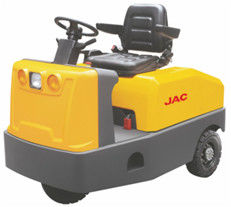 Airport Electric Tow Tractor 4 Wheel Platform High Range Steering Design