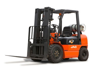 JAC اجلس أسفل 1.8 طن LPG رافعة شوكية الشاحنات عالية الأداء انبعاثات منخفضة المزود